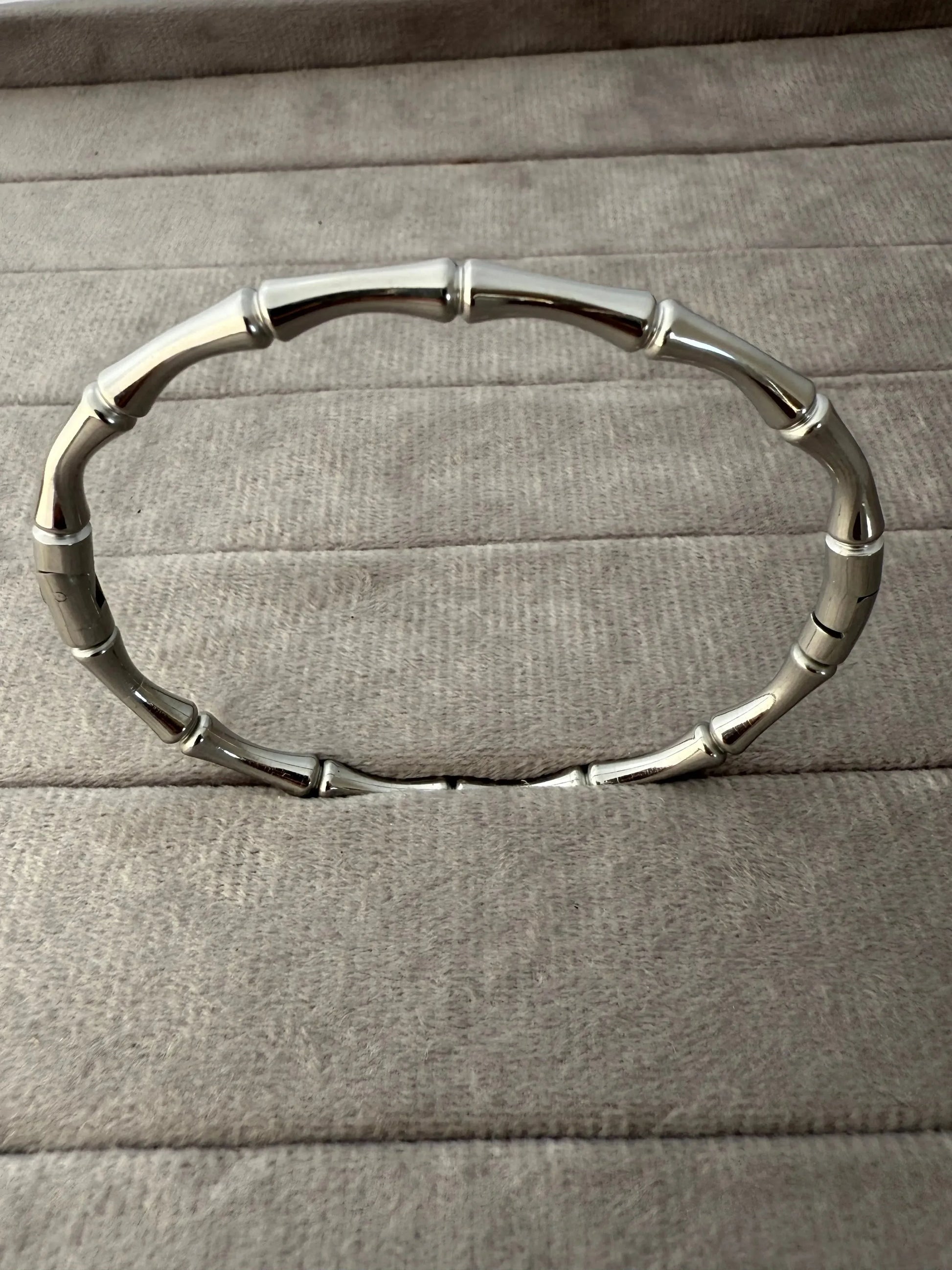 Bamboo Dreams Silver Bracelet - Diatoms