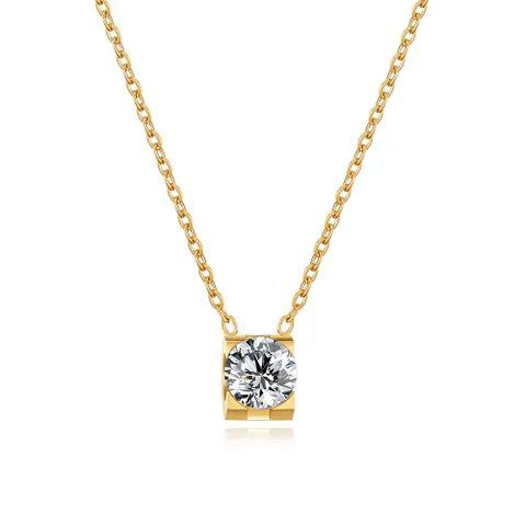 Evergreen White Diamond Fine Pendant