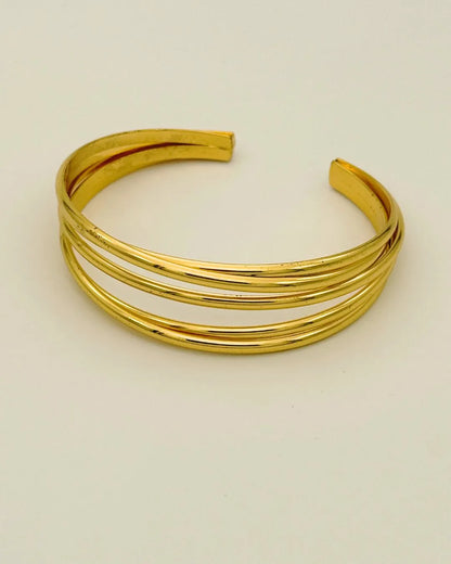 Criss Cross Bangle - Diatoms