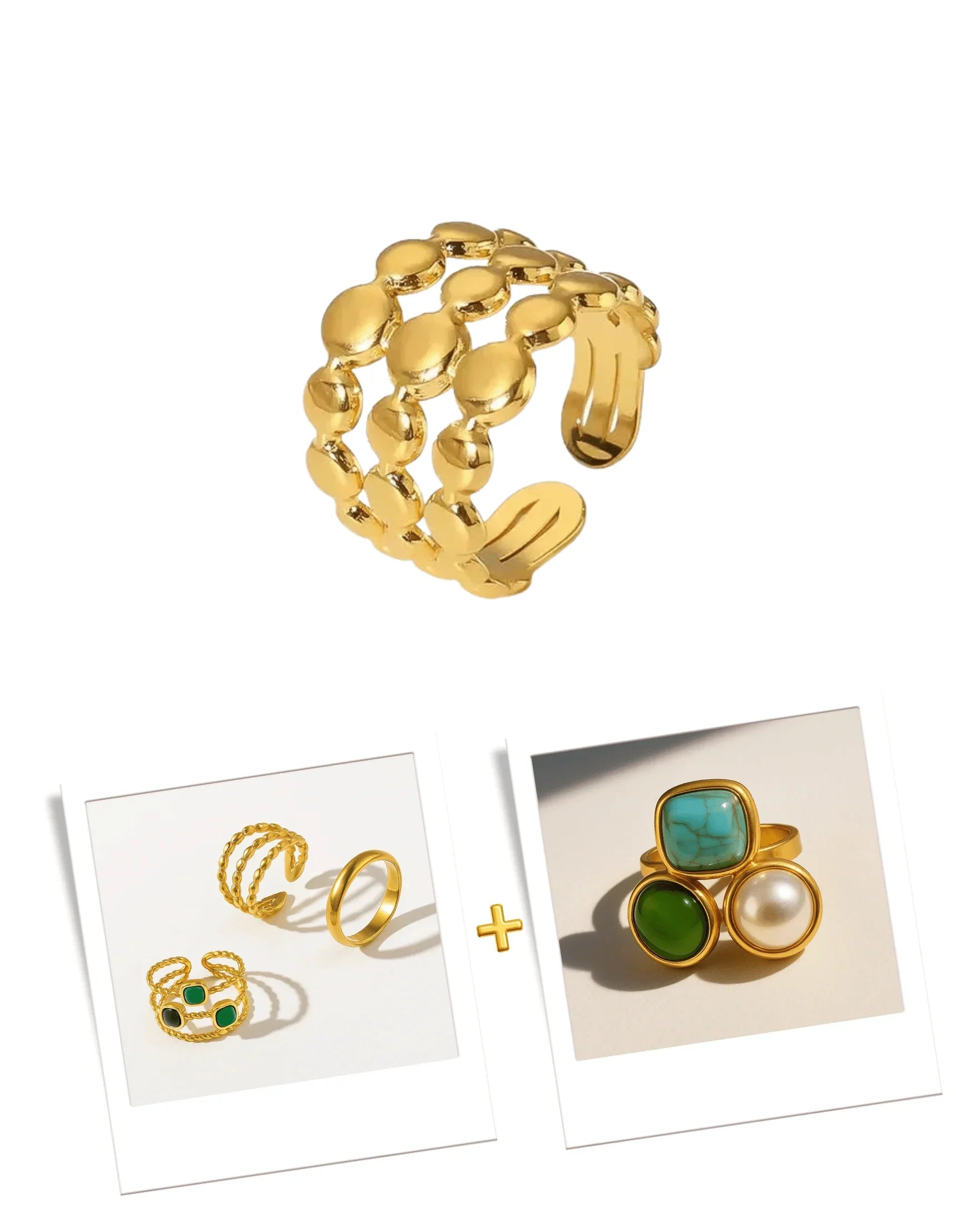 Everyday Grace Combo Ring Set