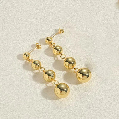 Statement Ball Chain Earrings