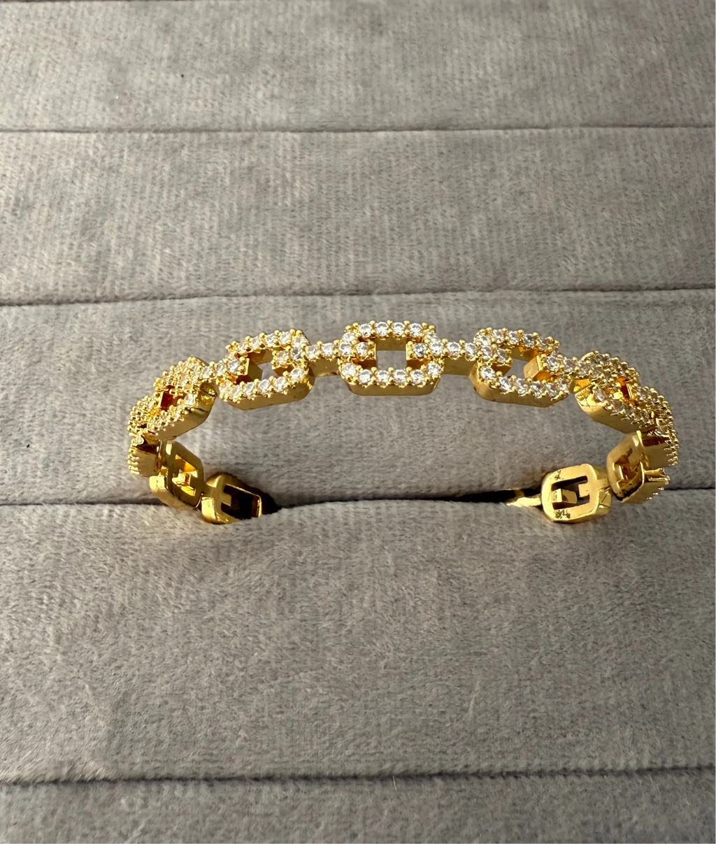 Sparkling Link Chain Bracelets - Diatoms