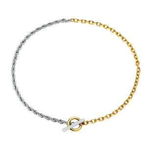 Luxy Two Tone Necklace