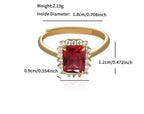 Ruby Royale Adjustable Ring