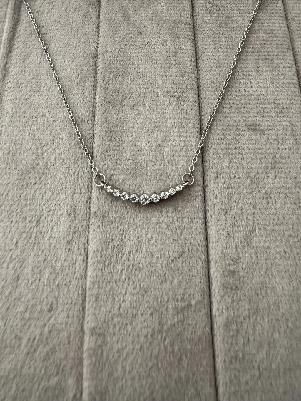 Luxe Sparkle Diamond Necklace - Diatoms