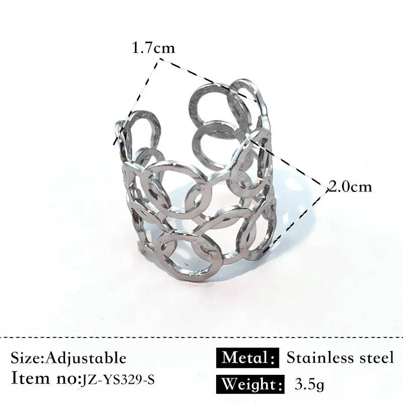 Vesper Link Adjustable Ring
