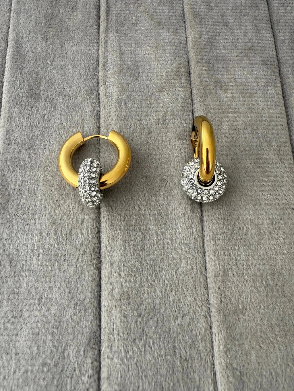 Angel Hoops Earrings - Diatoms