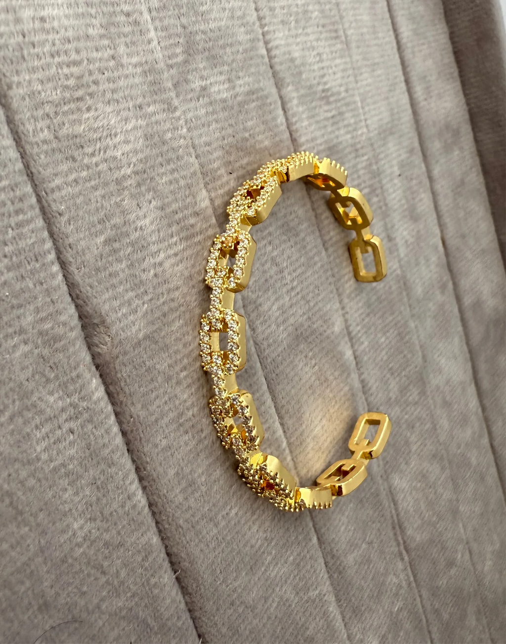 Sparkling Link Chain Bracelets - Diatoms