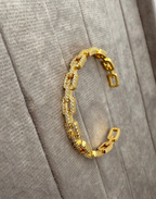 Sparkling Link Chain Bracelets - Diatoms