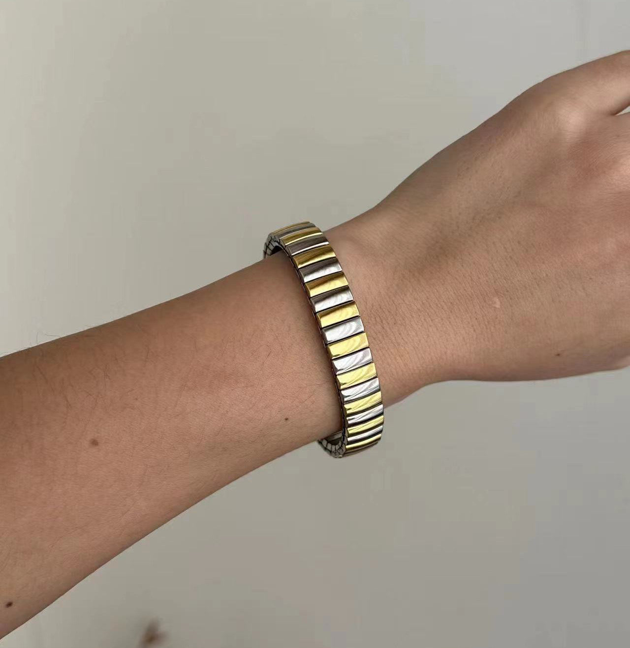 Luxy Dual Tone Bracelets