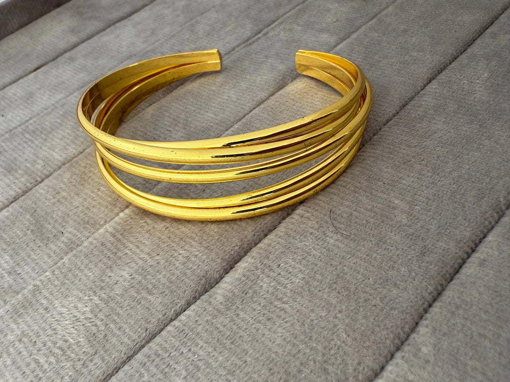 Criss Cross Bangle - Diatoms