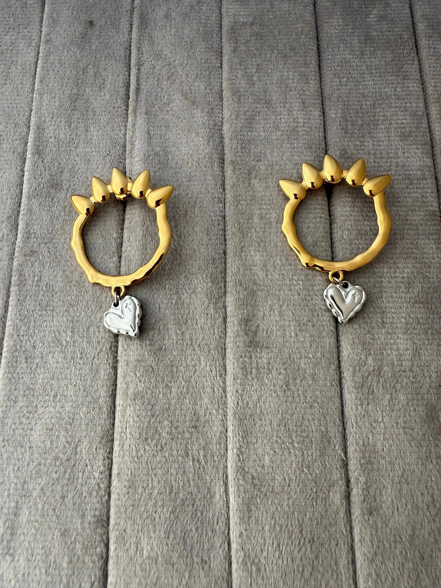 Greek Goddess Drop Earrings - Diatoms