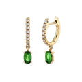 Emerald Grace Drop Earrings