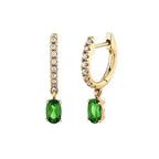 Emerald Grace Drop Earrings