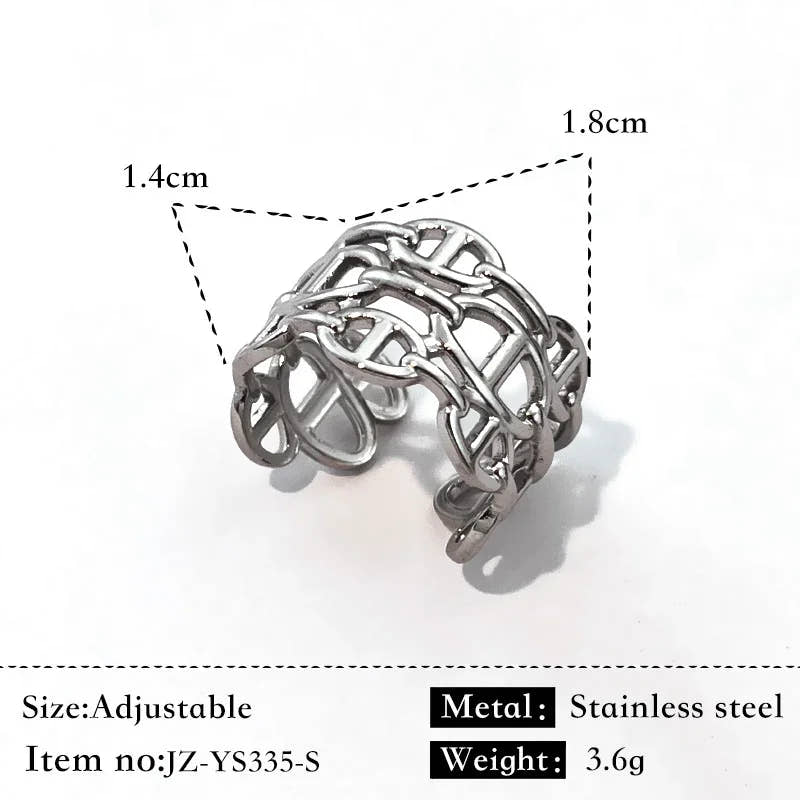 Asteria Link Adjustable Ring