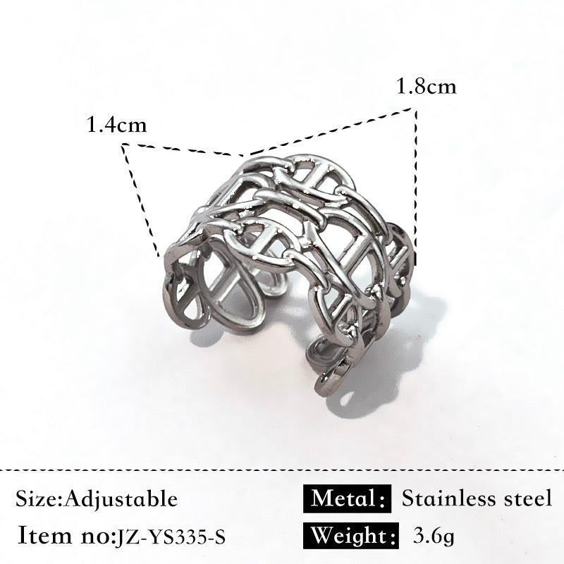 Asteria Link Adjustable Ring