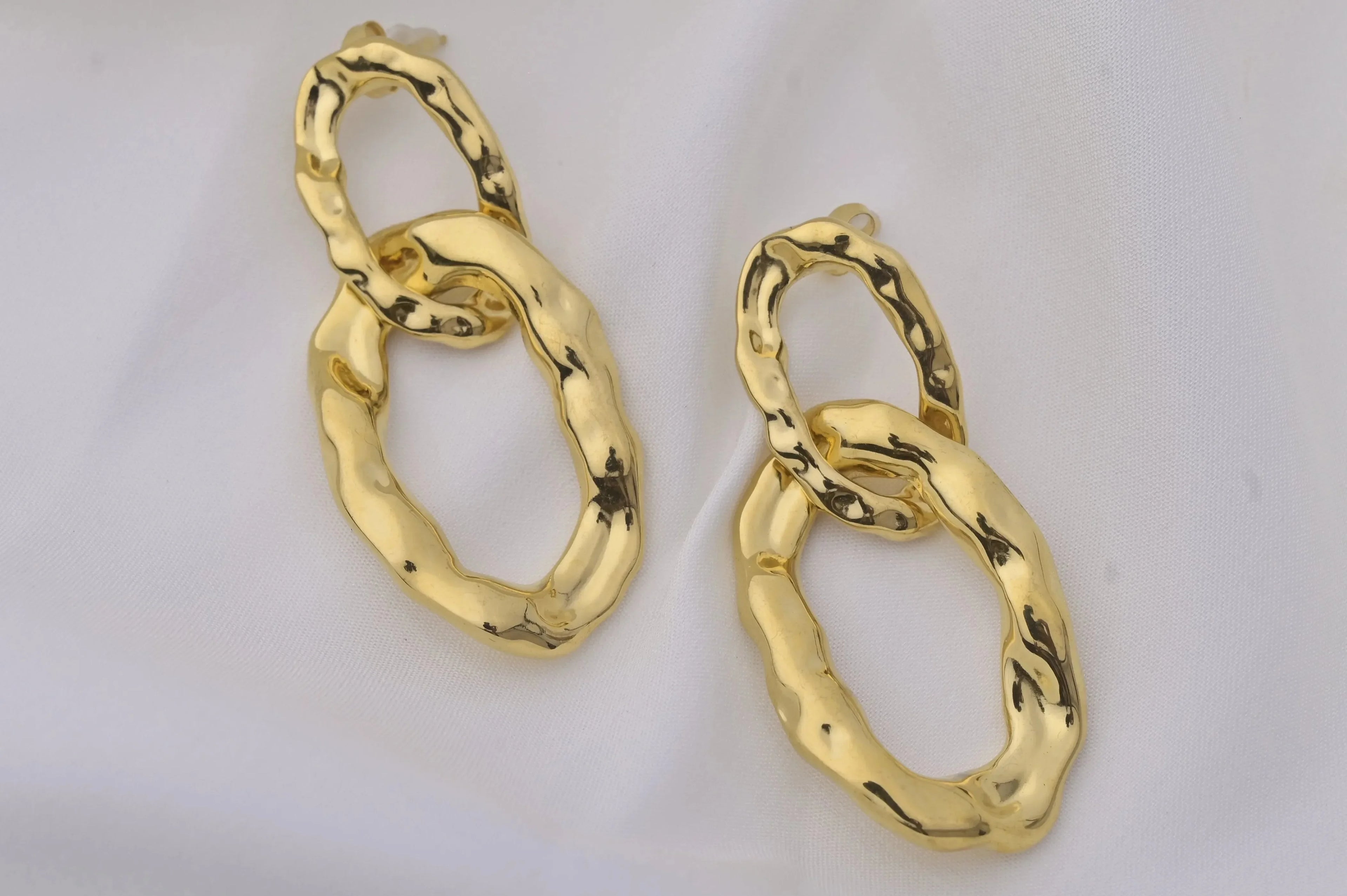 Chunky Delight Earrings - Diatoms