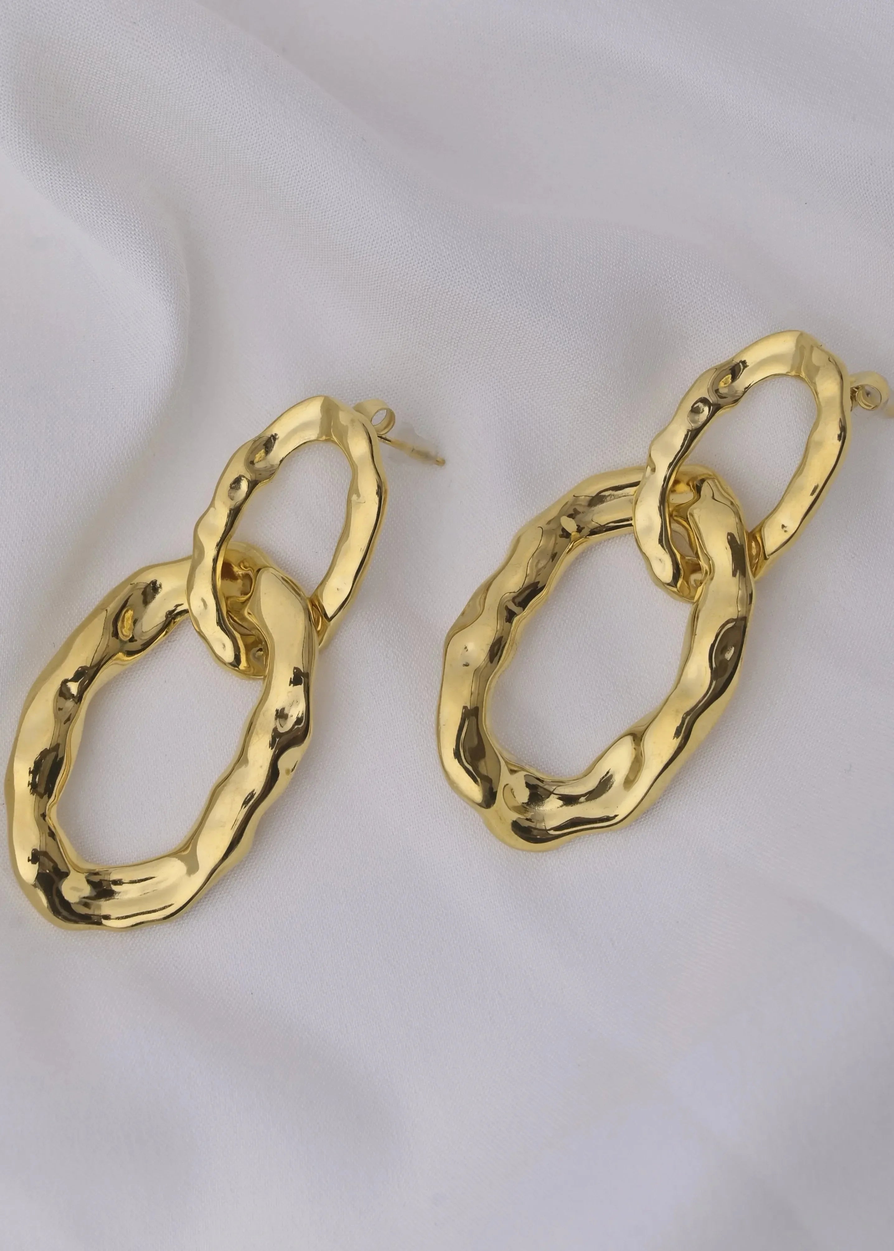 Chunky Delight Earrings - Diatoms