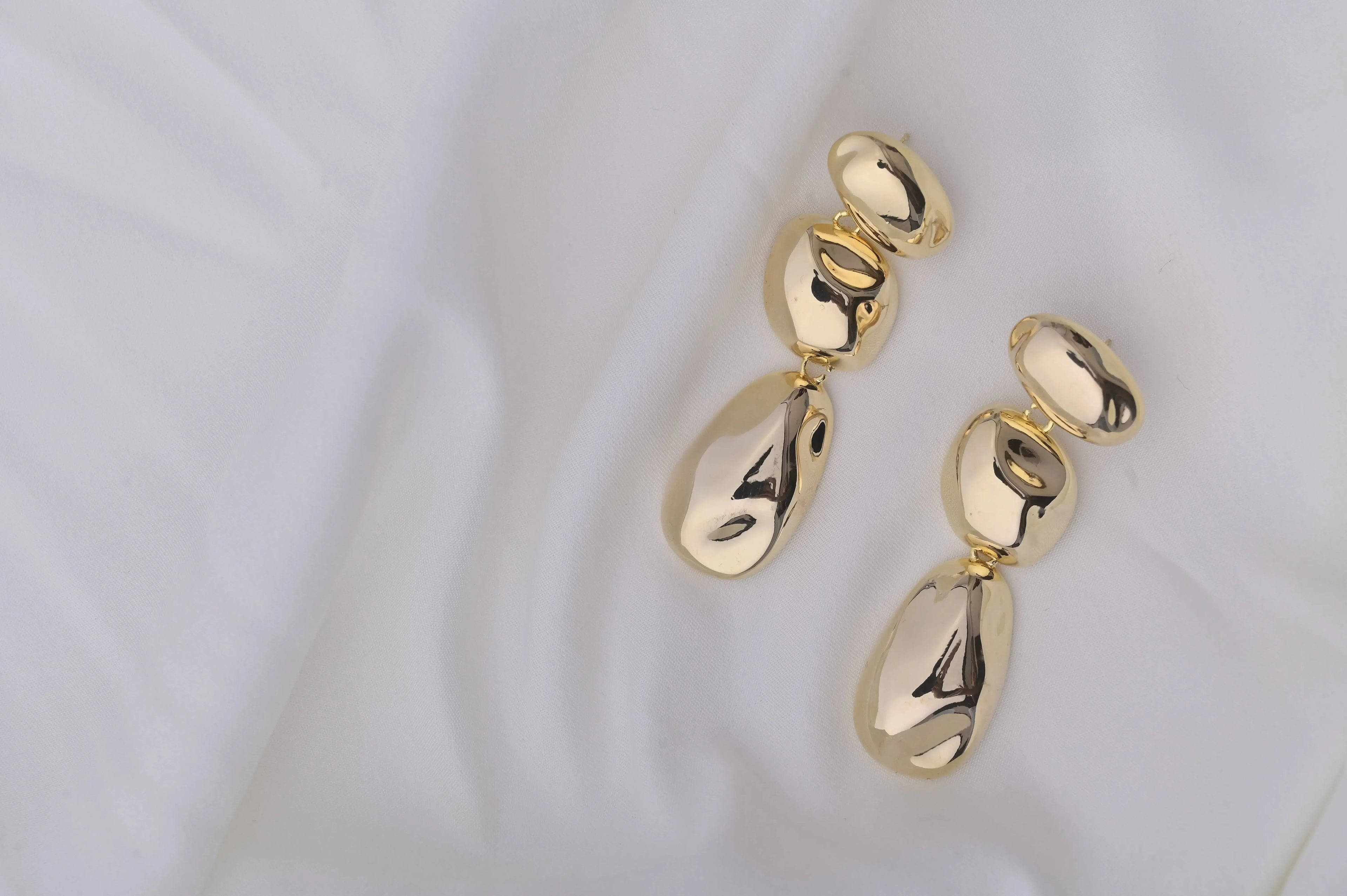 Statement Chunky Earrings - Diatoms
