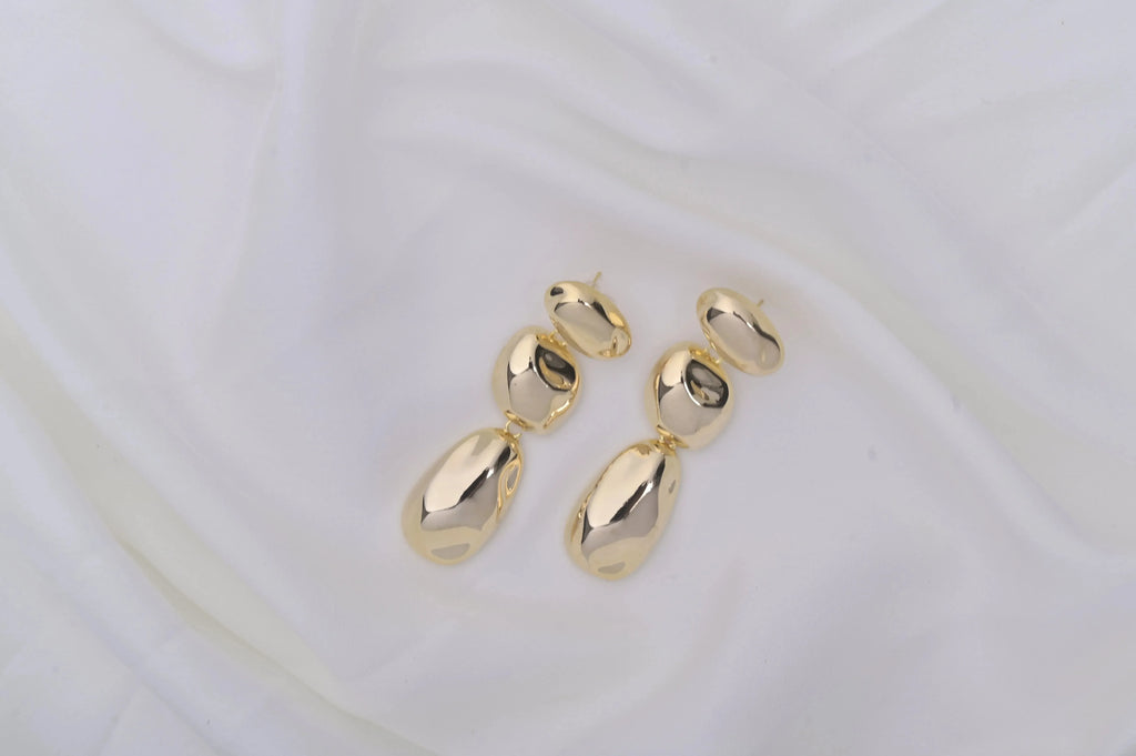 Statement Chunky Earrings - Diatoms