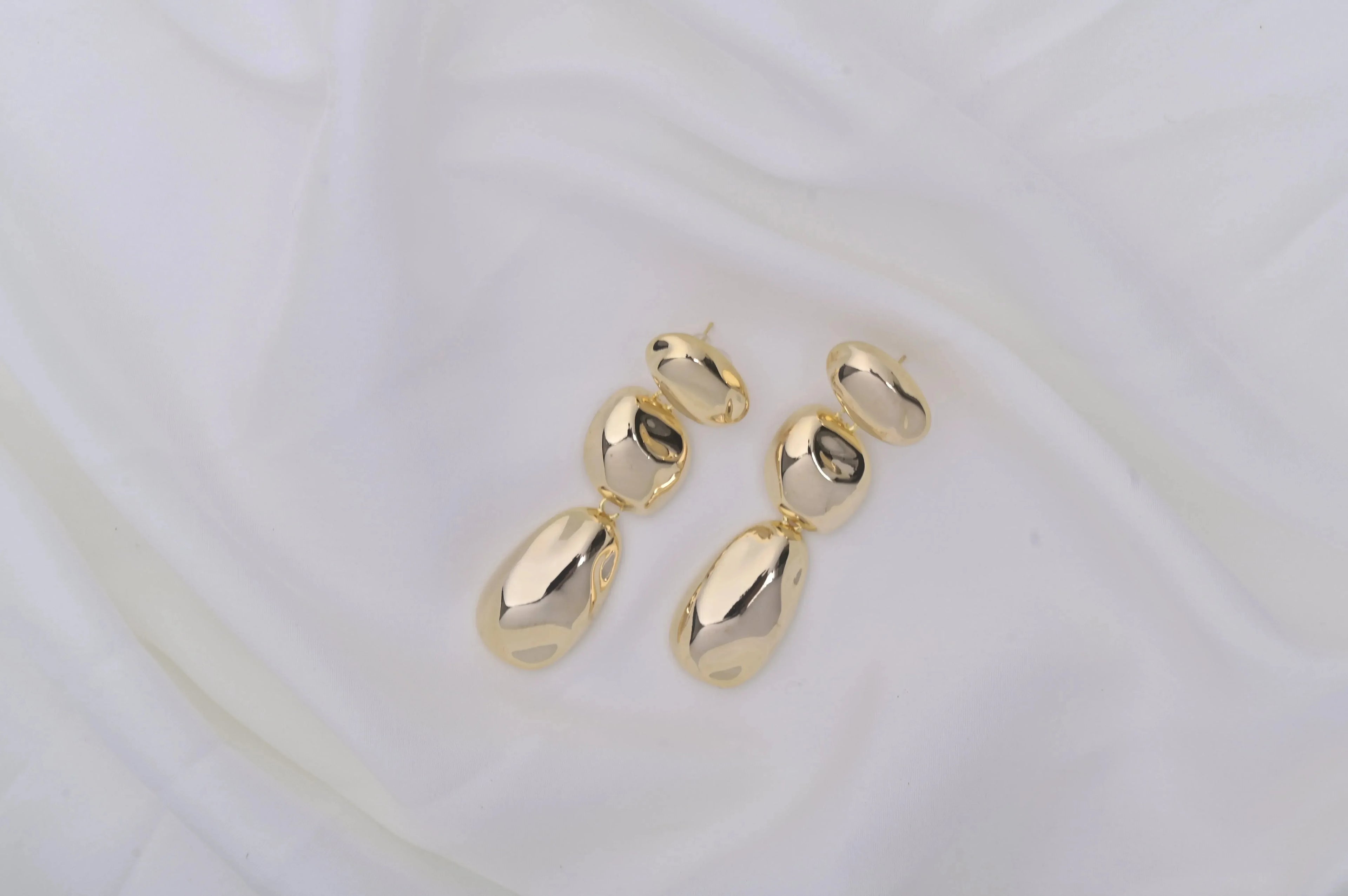 Statement Chunky Earrings - Diatoms