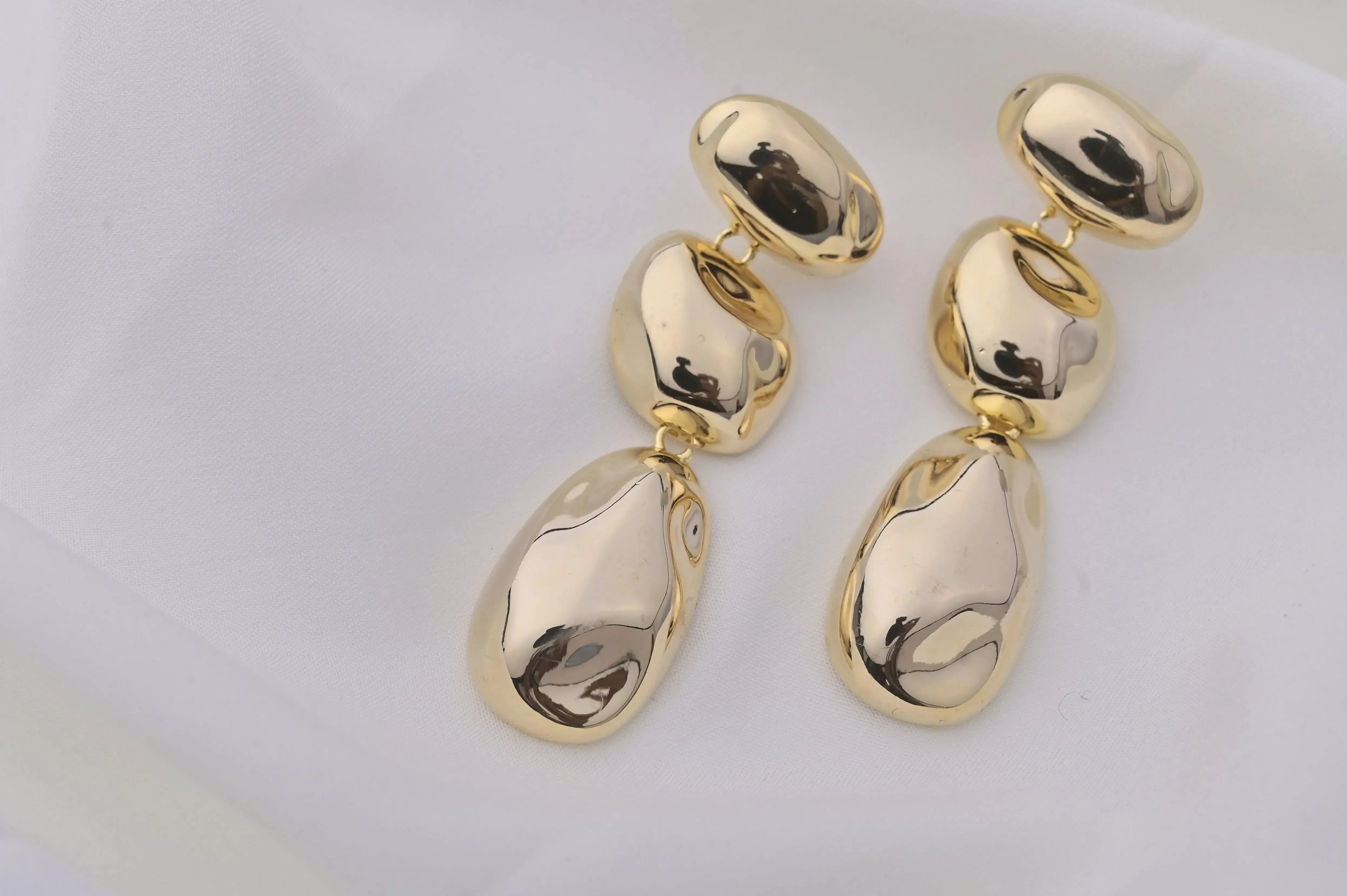 Statement Chunky Earrings - Diatoms