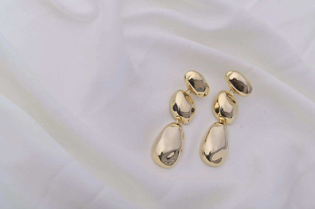 Statement Chunky Earrings - Diatoms