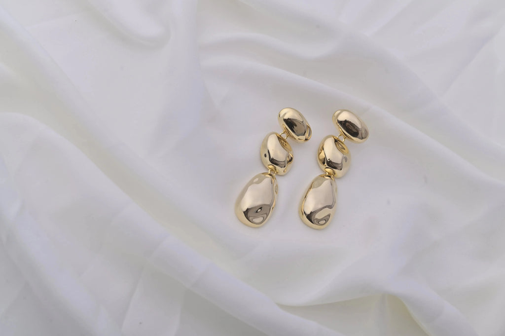 Statement Chunky Earrings - Diatoms