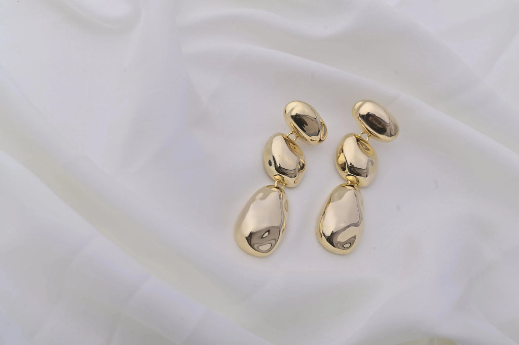 Statement Chunky Earrings - Diatoms