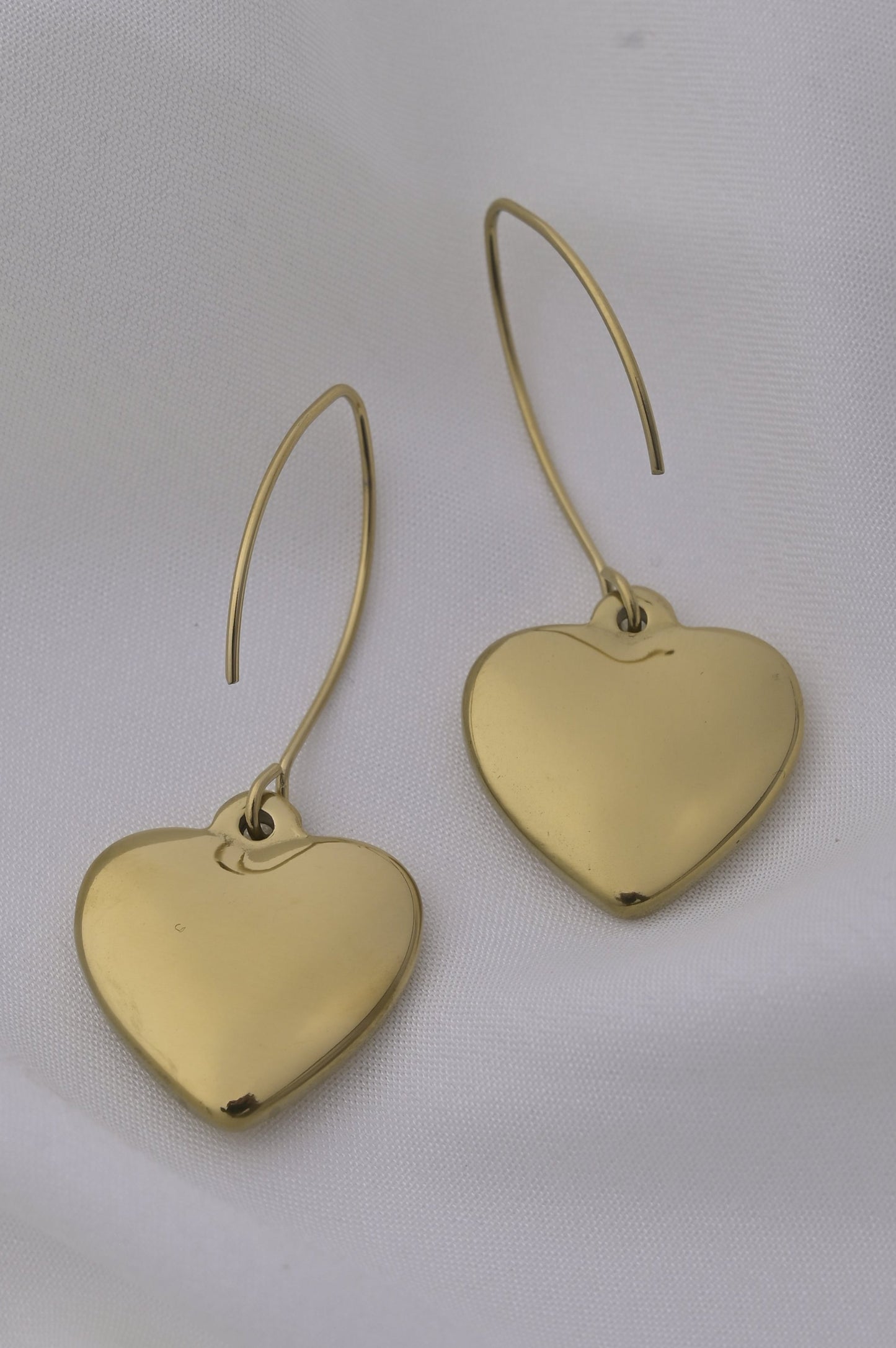 Oceanic Glow Heart Earrings