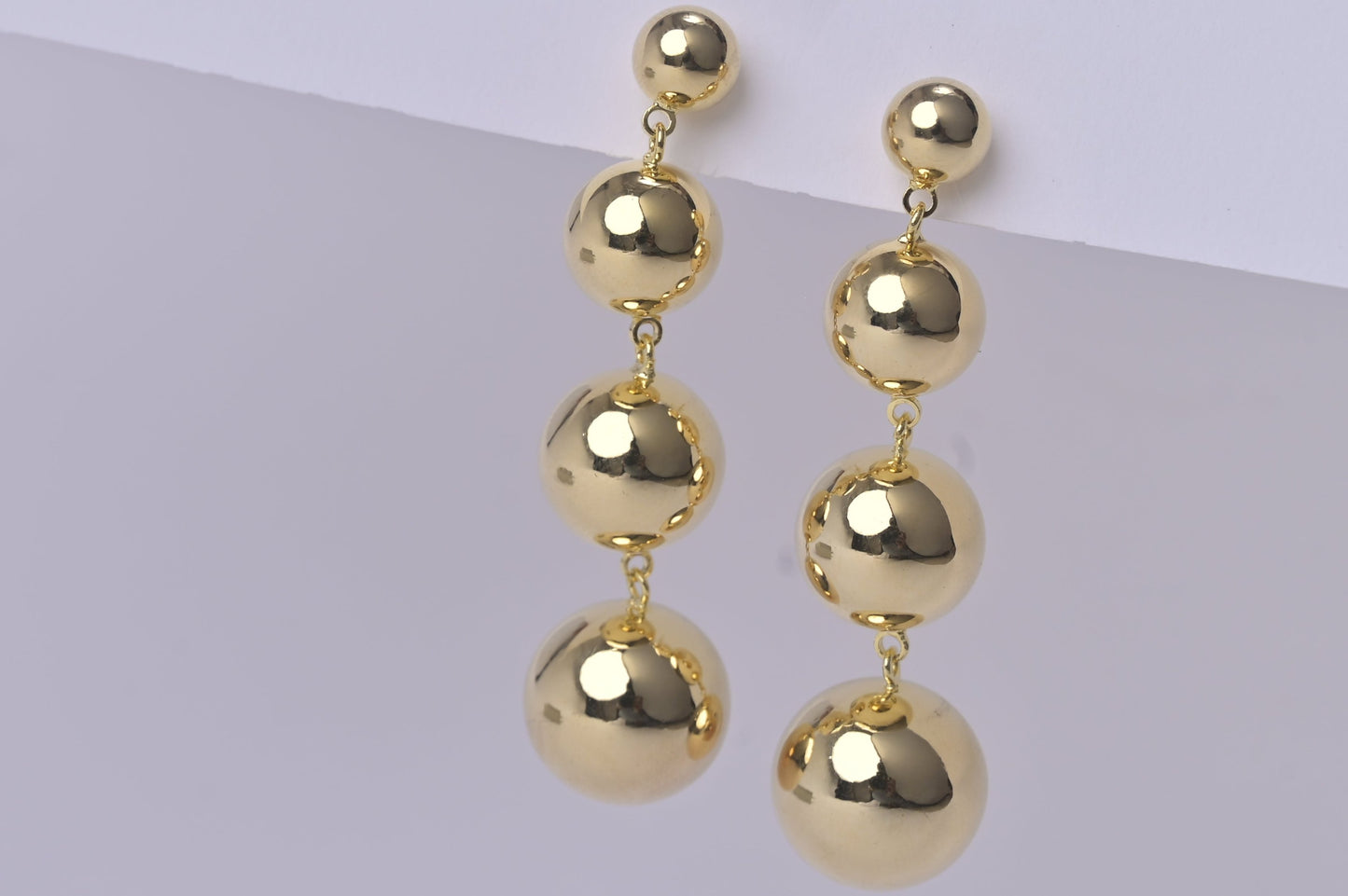 Statement Ball Chain Earrings