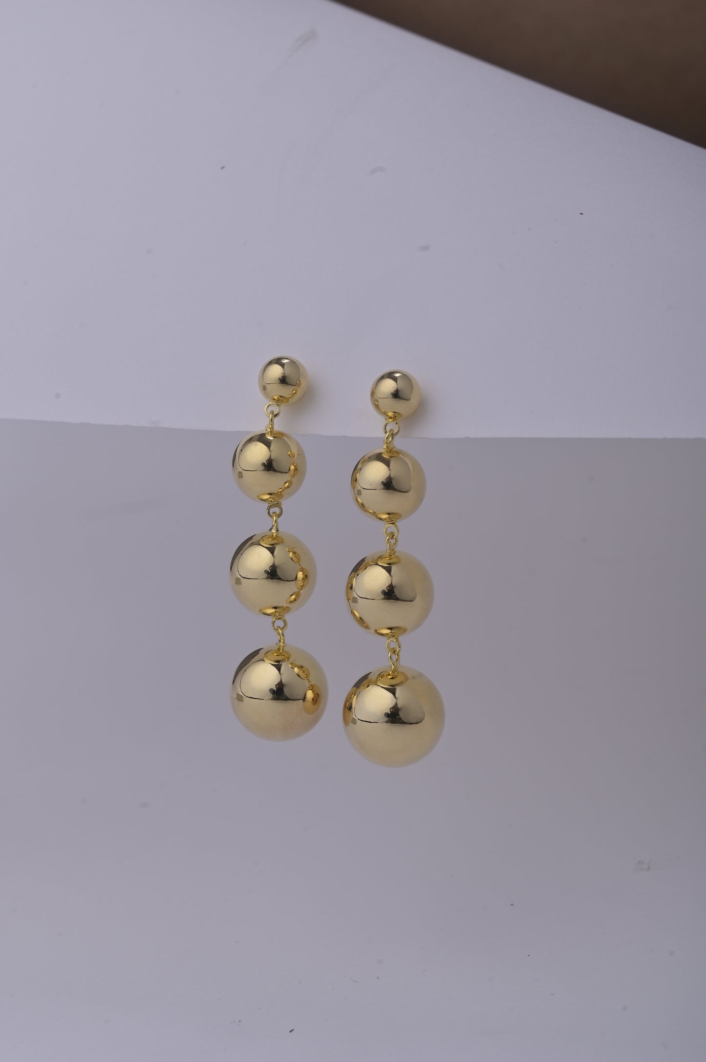 Statement Ball Chain Earrings