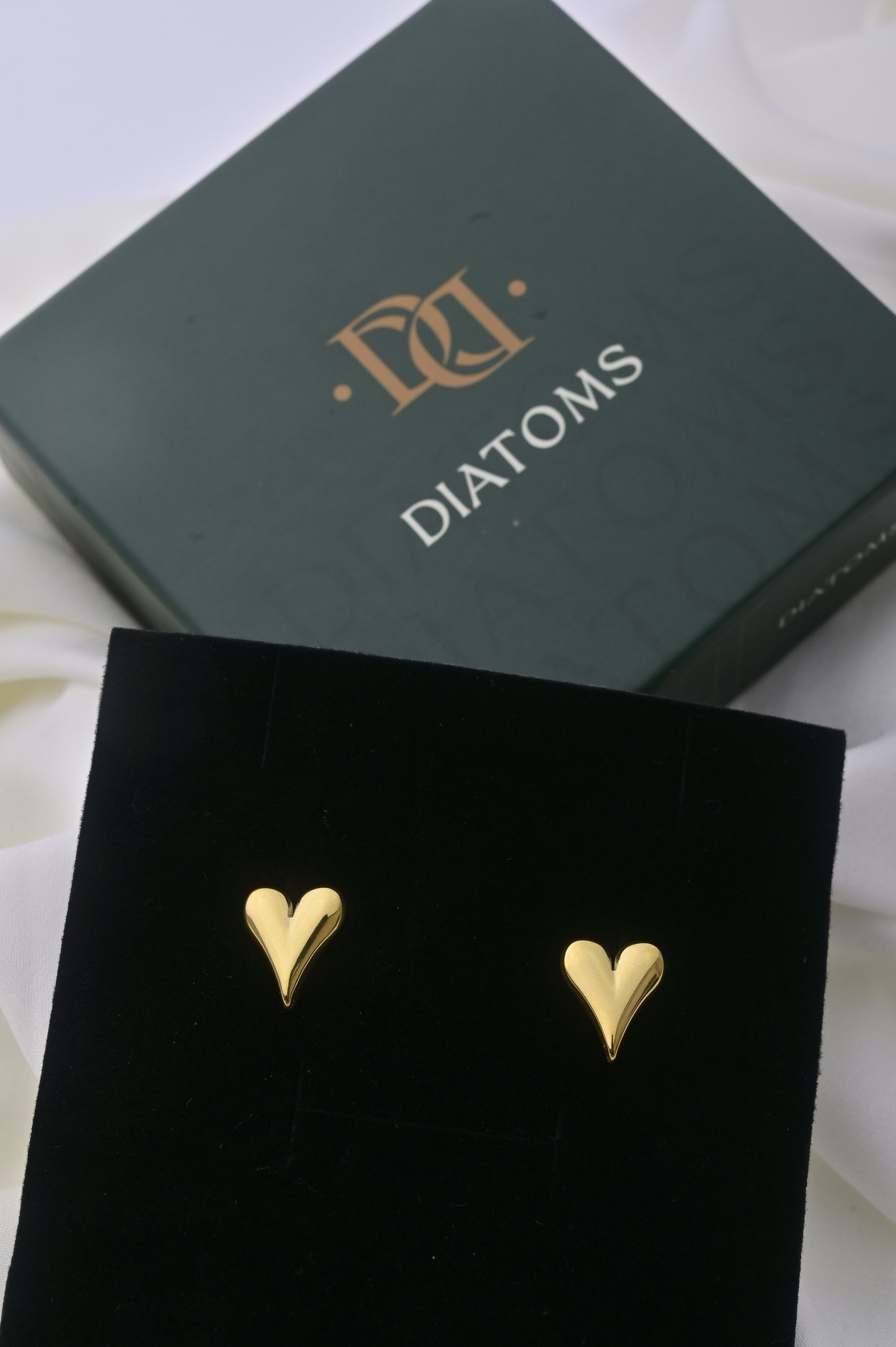 Heart Stud Earrings