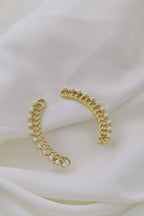 Pearl Earcuff Earrings - Diatoms