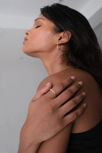 Baguette Cut Diamond Ring - Diatoms