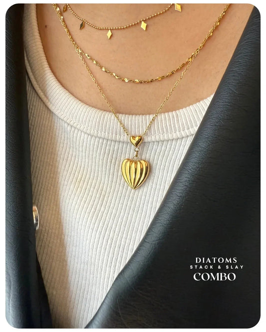 Diatoms Stack Slay Combo Not Basic Necklace - Diatoms