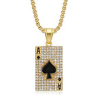 Diatoms Hip-Hop Poker Men's Pendant - Diatoms