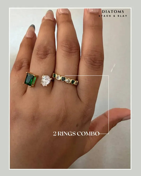 Diatoms Stack & Slay Combo Date Ring - Diatoms