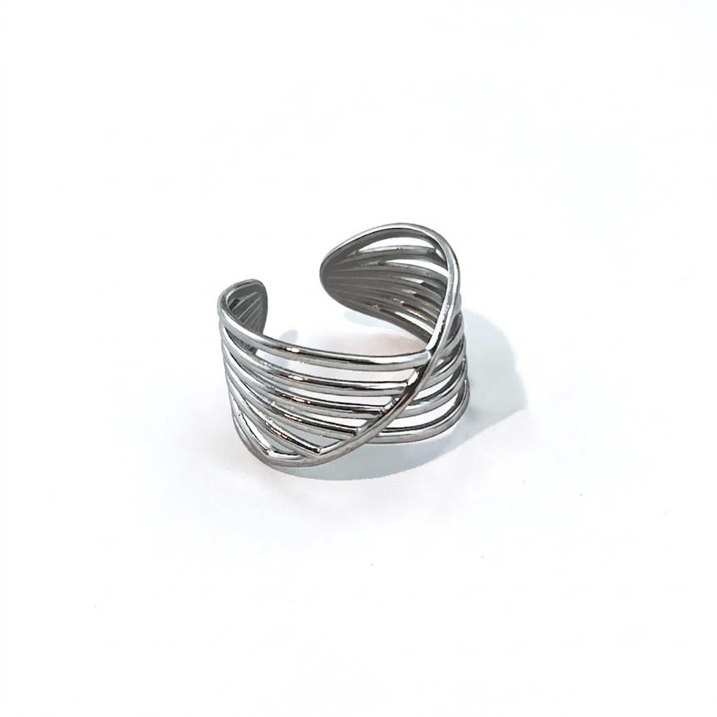 Halo Grid Adjustable Ring
