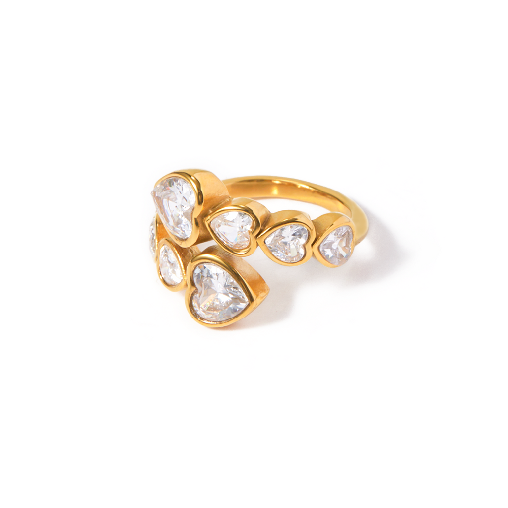 Elysian Heart Adjustable Ring