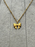 Butterfly Pendant - Diatoms