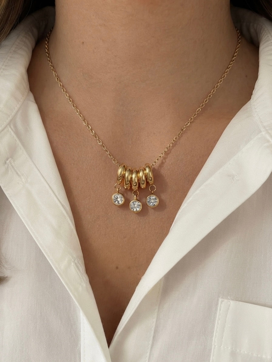 Trinity Charm Necklace