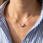 Diatoms Aura Heart Pendant & Studs