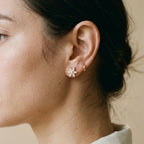 Petal Pop Bling Ear Studs