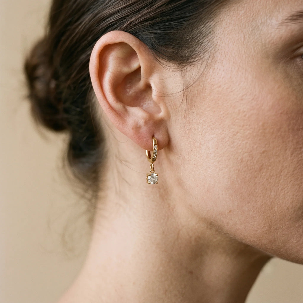 Simple Round Earrings