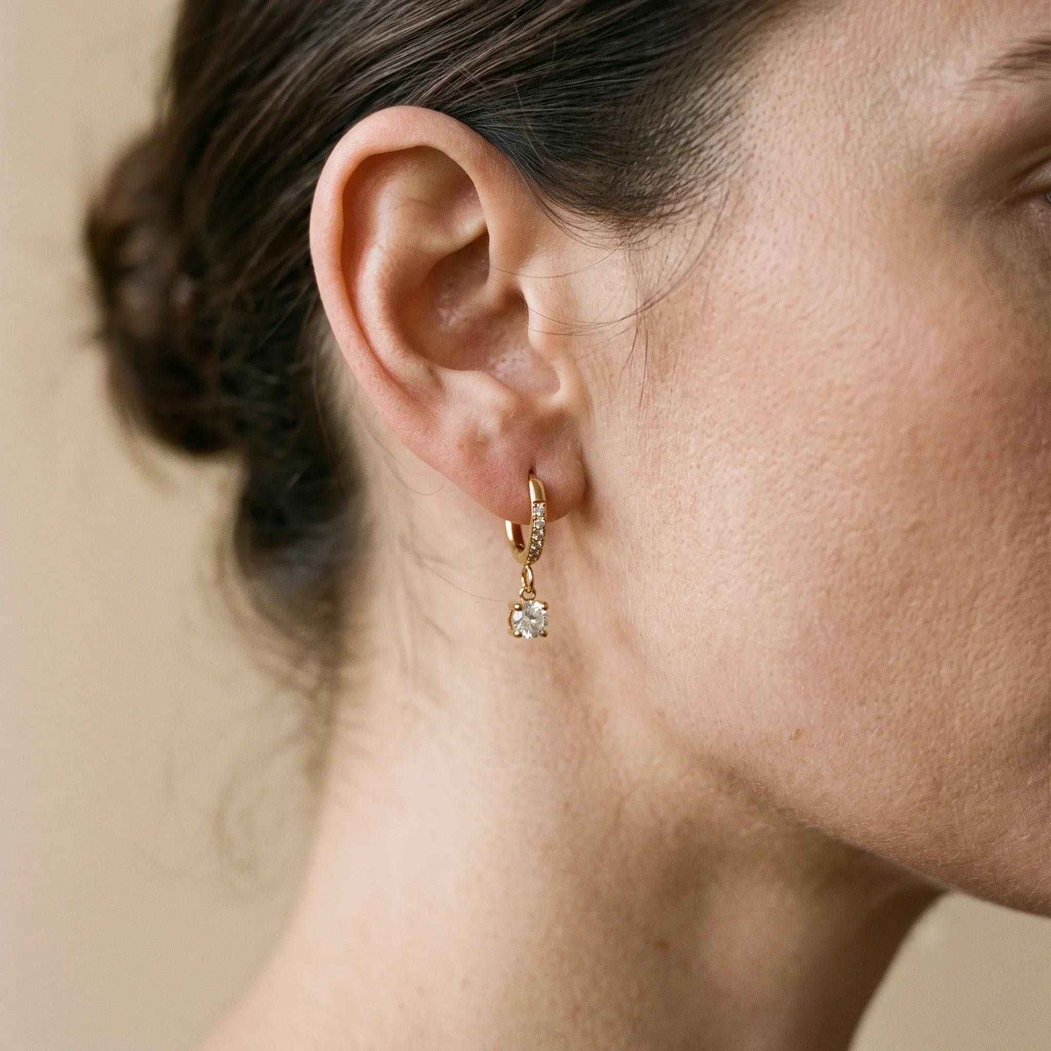 Simple Round Earrings