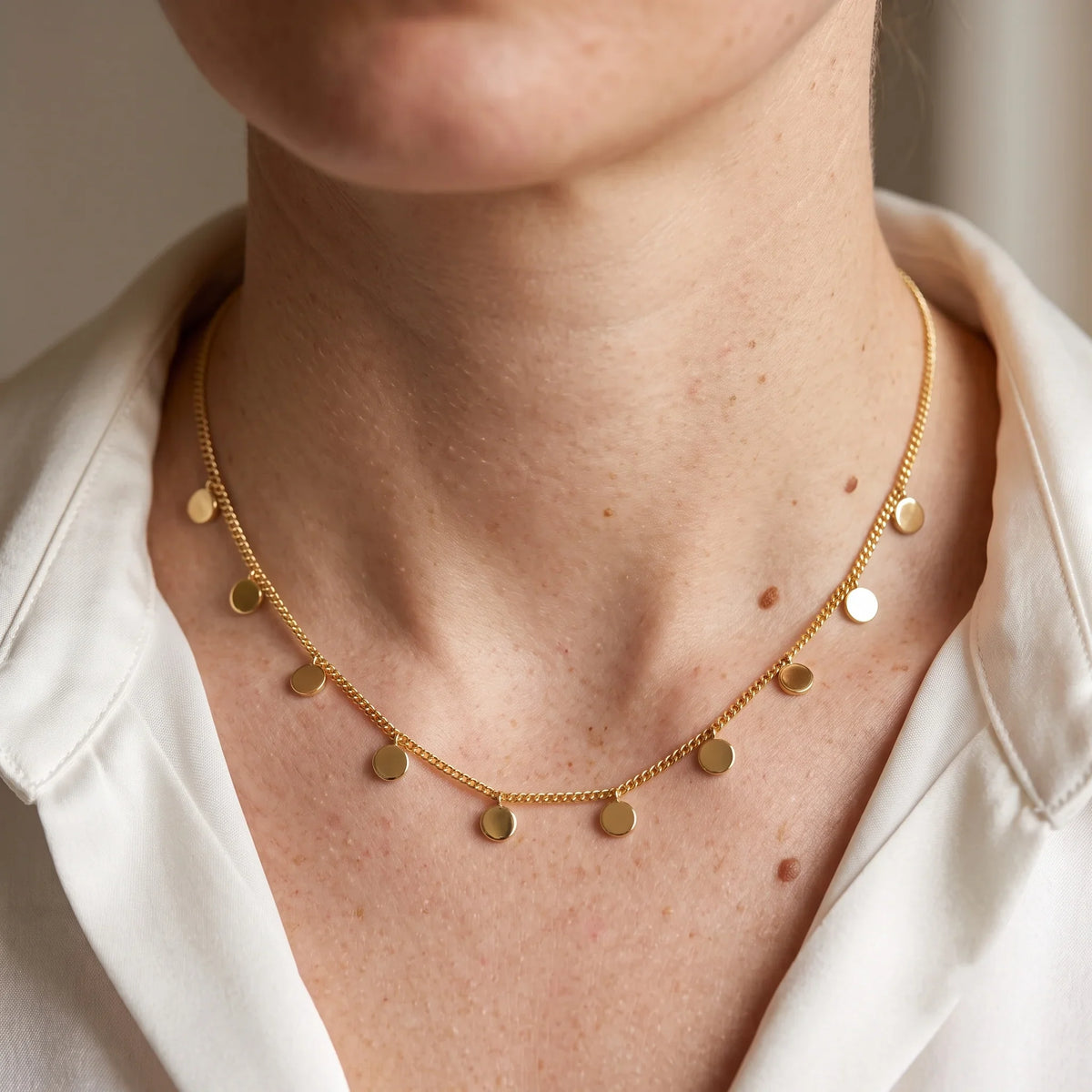Diatoms Cirque Dangling Necklace