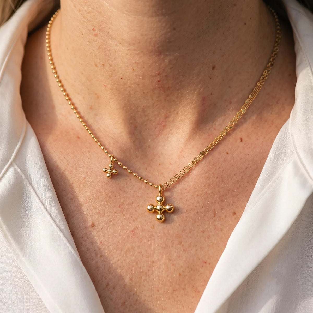 Holy Glow Cross Pendant
