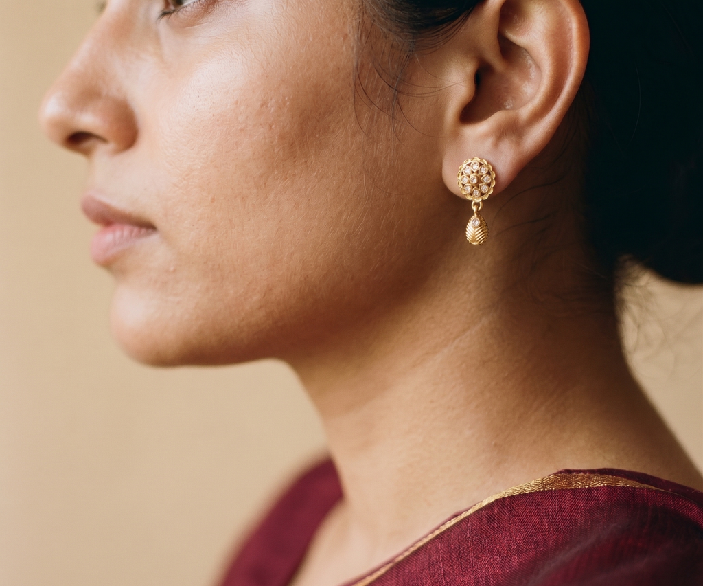 Swarna Pushp Karnphool Earrings