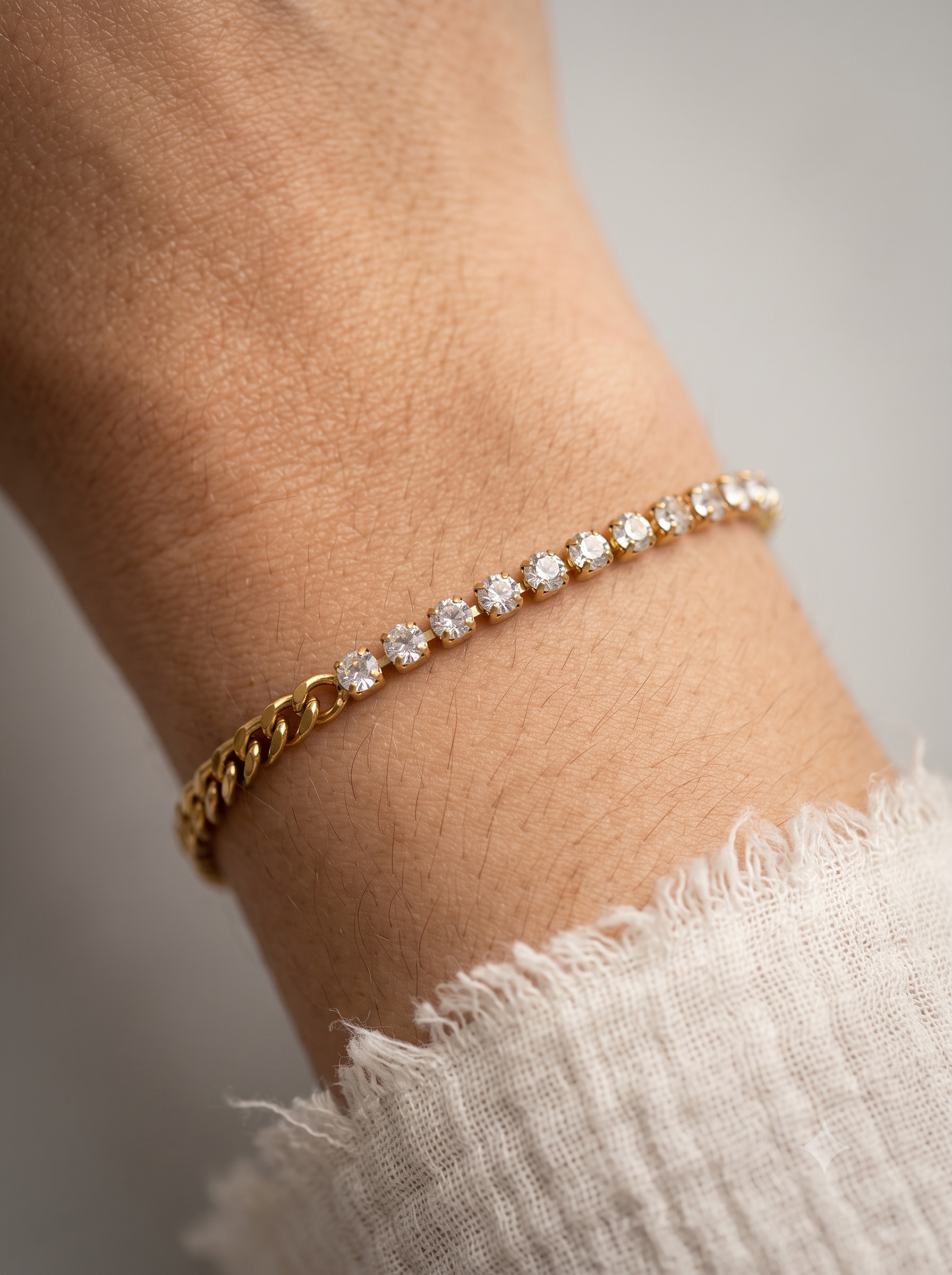 Exquisite Diamond Bracelet